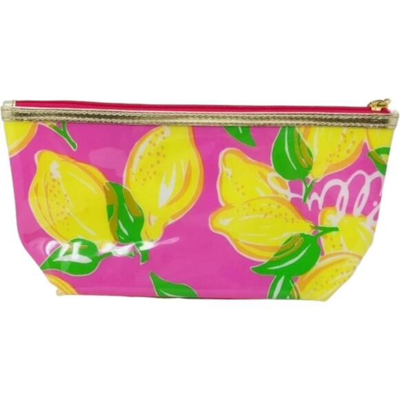 Lily Pulitzer x Estee Lauder Cosmetic Bag,10"x5.5"x2.5" - Picture 2 of 4